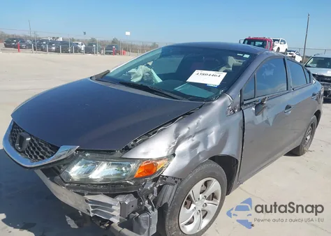 2014 Honda Civic Lx z USA, uszkodzony, nr VIN 19XFB2F51EE018671
